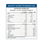 Applied Nutrition Body Fuel Pre-Workout Facts Boost Fit