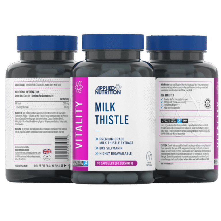 Applied Nutrition Milk Thistle Facts Boost Fit