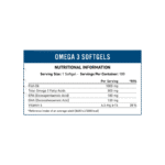 Applied Nutrition Omega 3 Facts Boost Fit