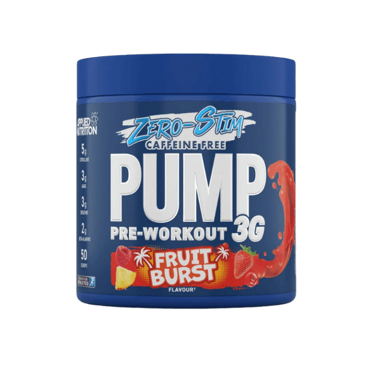 Applied Nutrition Pump 3G Zero Stim - Caffeine Free Pre-Workout Boost Fit