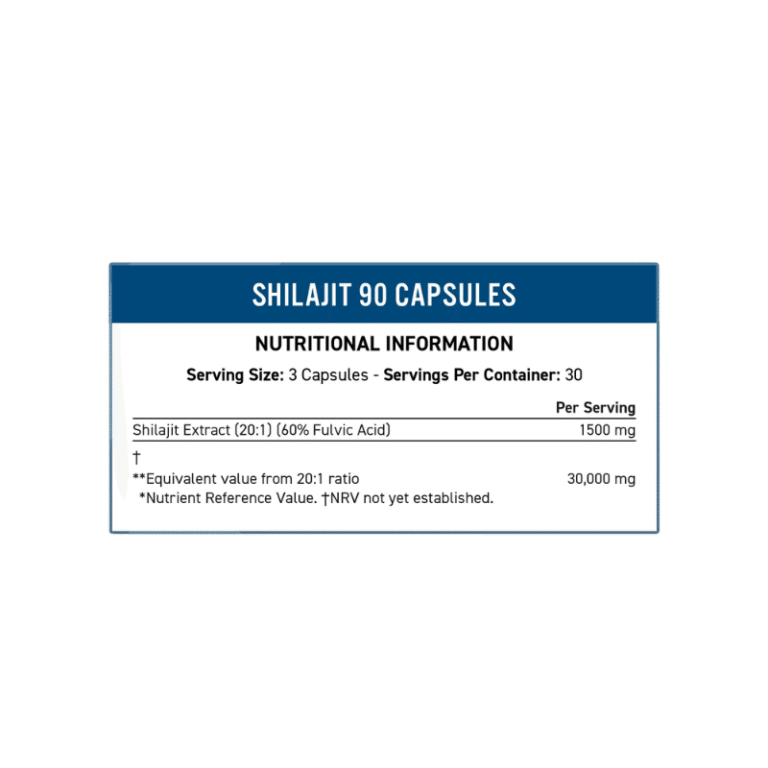 Applied Nutrition Pure Shilajit Facts Boost Fit