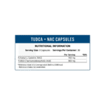 Applied Nutrition TUDCA + NAC Facts Boost Fit