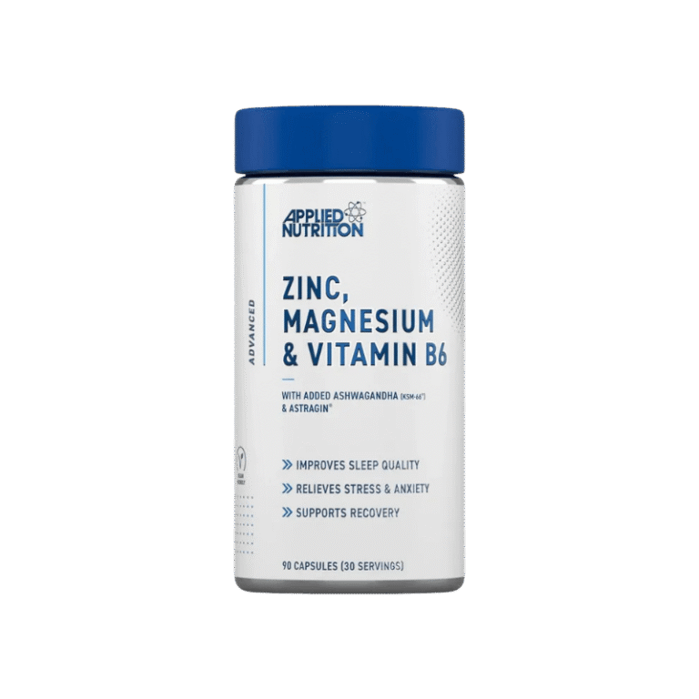 Applied Nutrition Zinc, Magnesium & Vitamin B6 Capsules With Ashwagandha (ZMA) Boost Fit
