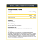 Big Man Creatine Monohydrate 90gm - 30 serv - Image 2