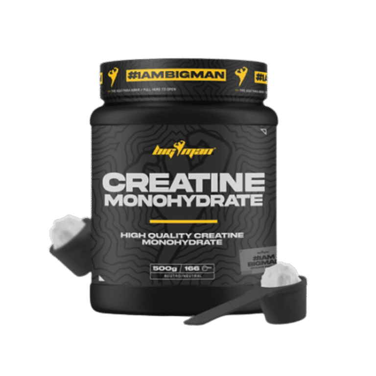 Big Man Creatine Monohydrate, 500gm, 100 servings Boost Fit