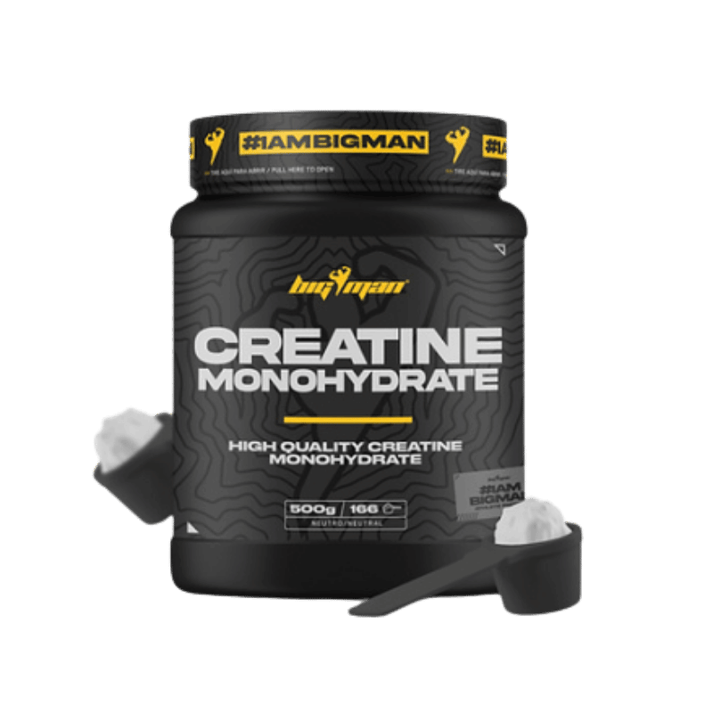 Big Man Creatine Monohydrate, 500gm, 100 servings Boost Fit
