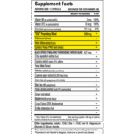 Cloma Pharma Black Spider, 100 Capsules, 100 servings Facts Boost Fit