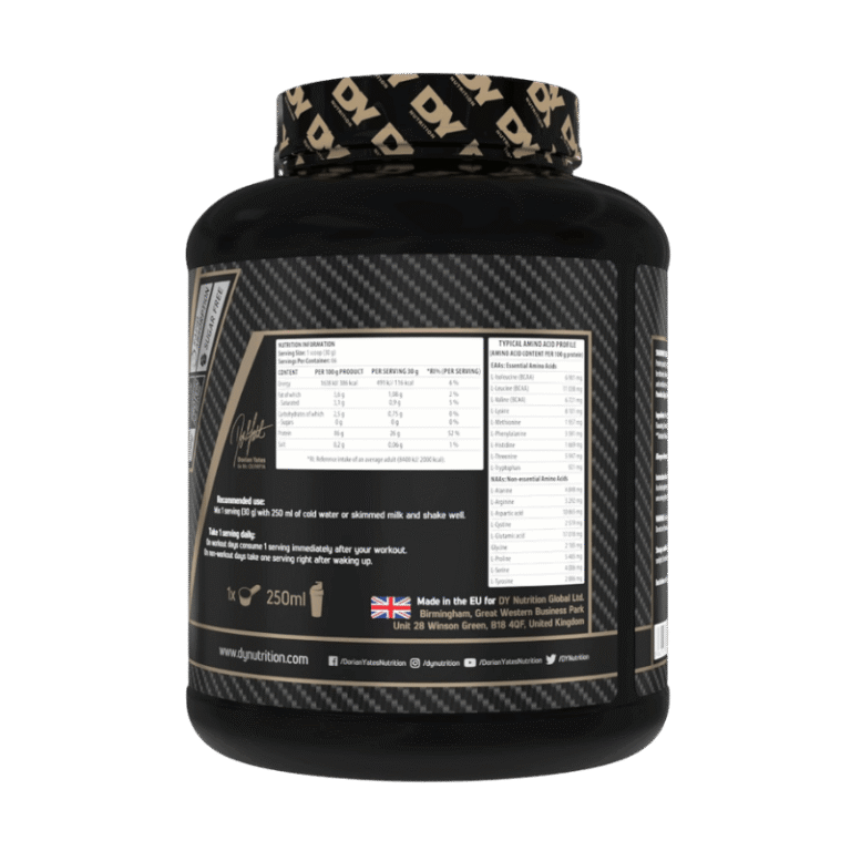 DY Nutrition Shadowhey Isolate, 2kg, 66 servings Facts Boost Fit