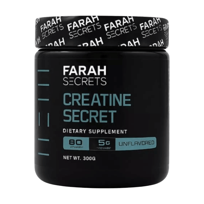 Farah Secret Creatine Monohydrate, 300gm, 60 servings Boost Fit