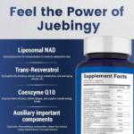 Juebingy NAD+ With Resveratrol 8809mg 120 Capsules - Image 2