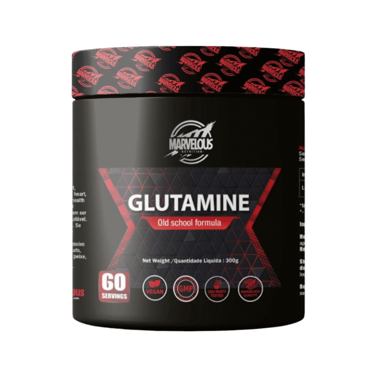 Marvelous Nutrition Glutamine 300gm, 60 servings Boost Fit