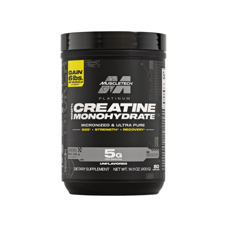 Muscle Tech Creatine Platinum, 400gm, 80 servings Boost Fit