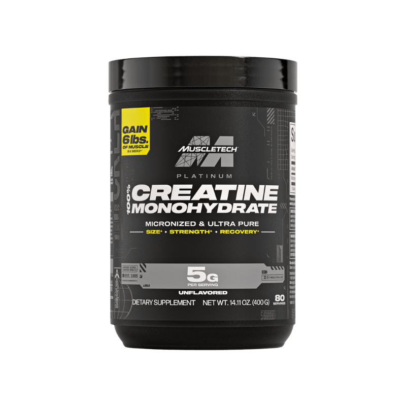 Muscle Tech Creatine Platinum, 400gm, 80 servings Boost Fit