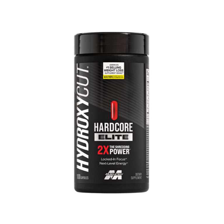 Muscle Tech Hydroxycut Hardcore Elite 100 Capsules Boost Fit