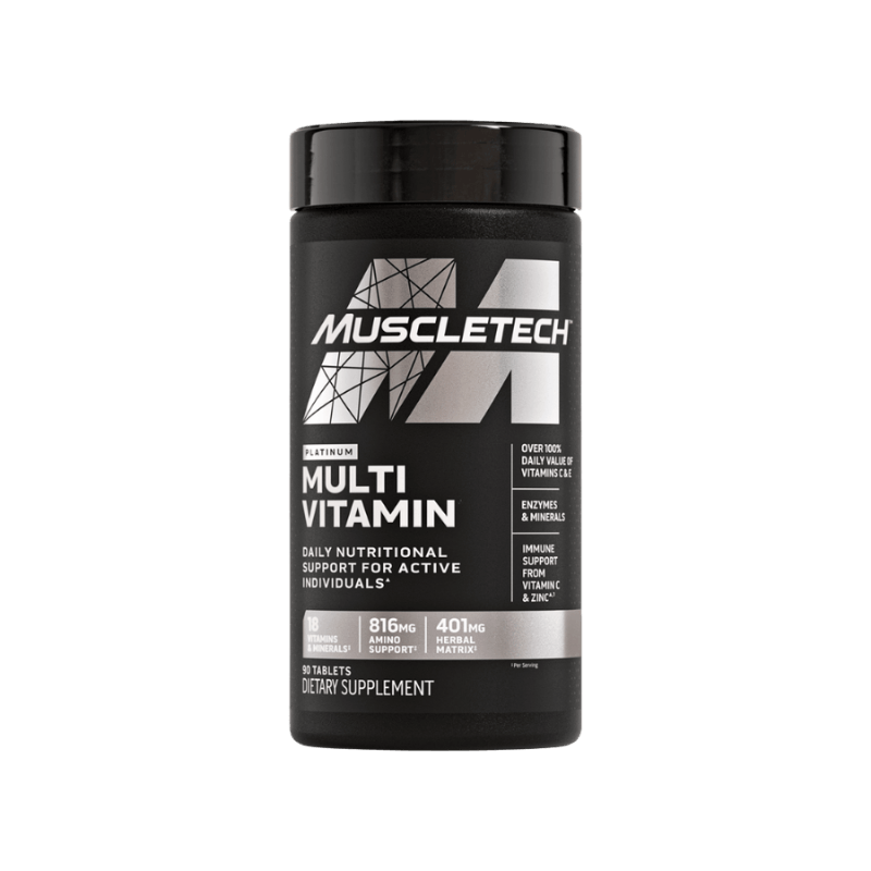 Muscle Tech Multivitamin Platinum, 90 Tablets Boost Fit