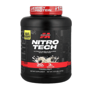 Muscle Tech Nitro Tech Whey Protein 1.8kg 40 servings Boost Fit