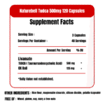 Naturebell Tudca 500mg 120 Capsules - Image 2