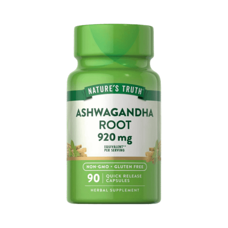 Natures Truth Ashwagandha 920mg 90 Capsules Boost Fit