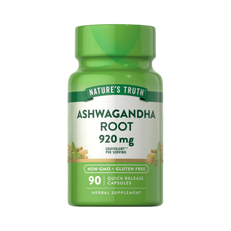 Natures Truth Ashwagandha 920mg 90 Capsules Boost Fit