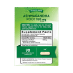 Natures Truth Ashwagandha 920mg 90 Capsules Facts Boost Fit