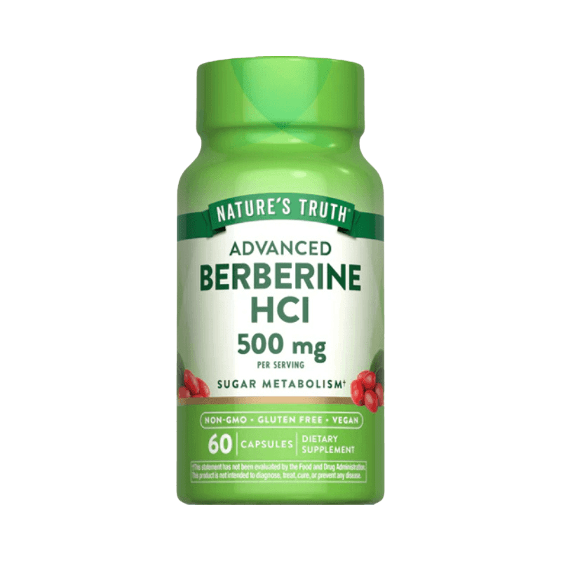Natures Truth Berberine HCL 500mg Boost Fit