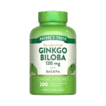 Natures Truth Ginkgo Biloba 120mg 200 capsules Boost Fit