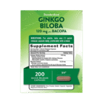 Natures Truth Ginkgo Biloba 120mg 200 capsules Facts Boost Fit