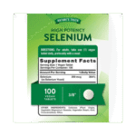 Natures Truth Selenium 200mg Facts Boost Fit