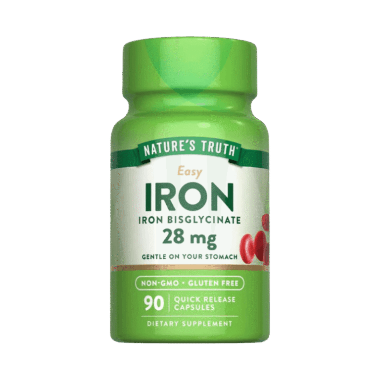 Natures Truth Truth Iron 28mg 90 capsules Boost Fit