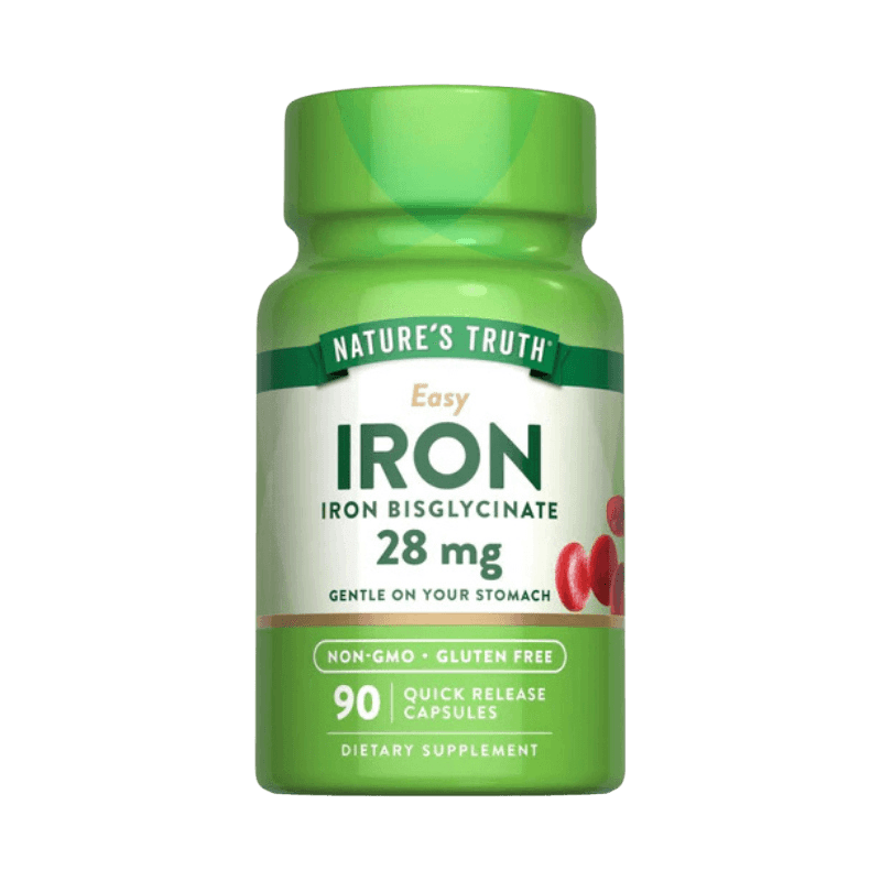 Natures Truth Truth Iron 28mg 90 capsules Boost Fit