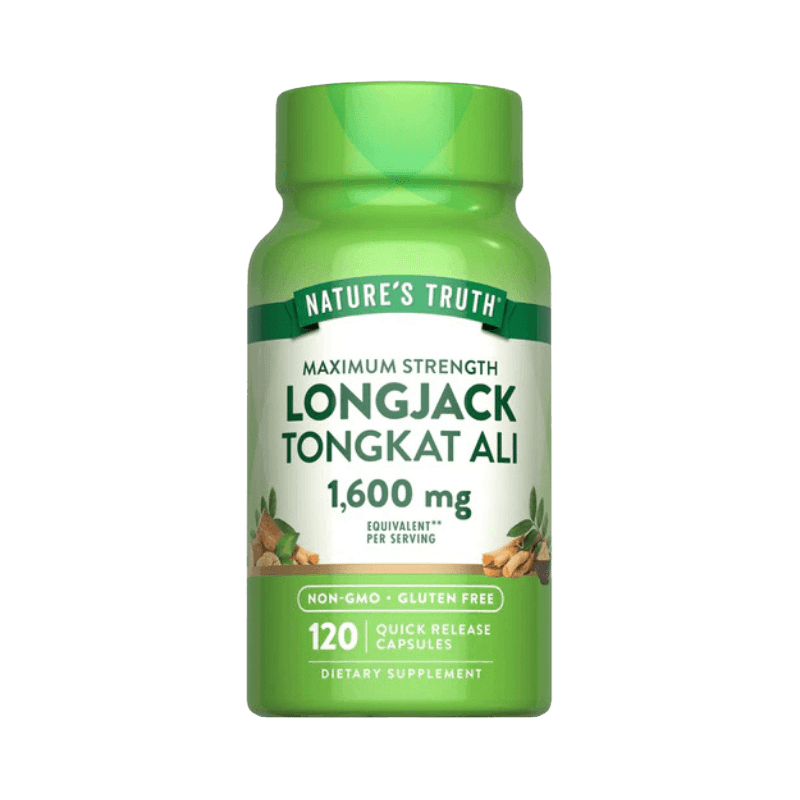 Nature`s Truth Truth Longjack Tongkat Ali 1600mg 120 capsules Boost Fit