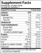 Nutrabolics Mass Fusion 5.44kg - 22 servings - Image 2