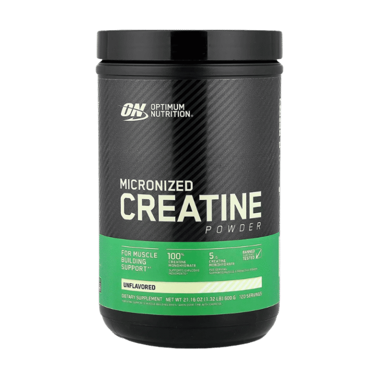 Optimum Nutrition Creatine Micronized 600gm 120 servings Boost Fit