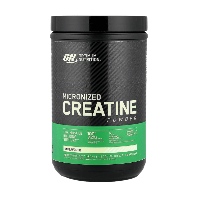 Optimum Nutrition Creatine Micronized 600gm 120 servings Boost Fit