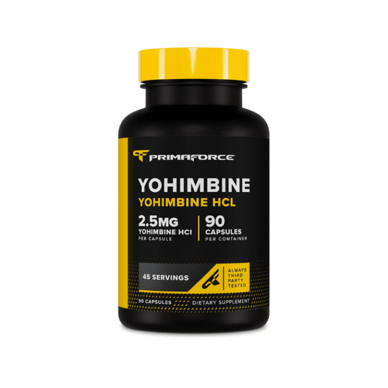 Primaforce Yohimbine HCL 2.5mg, 90 Capsules Boost Fit