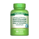 Nature’s Truth Glucosamine Chondroitin MSM and Turmeric Complex, 90 Caplets, 30 Servings